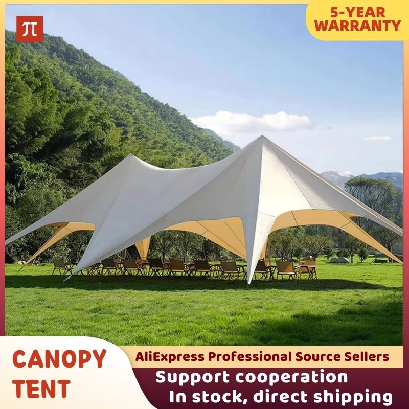 Outdoor Camping Canopy - Star Canopy Tent 900D Oxford Cloth