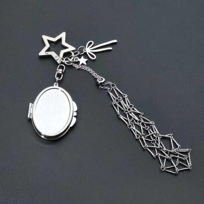 Outdoor Camping Awning - Metal Net Pocket Lipstick Cover Keychain