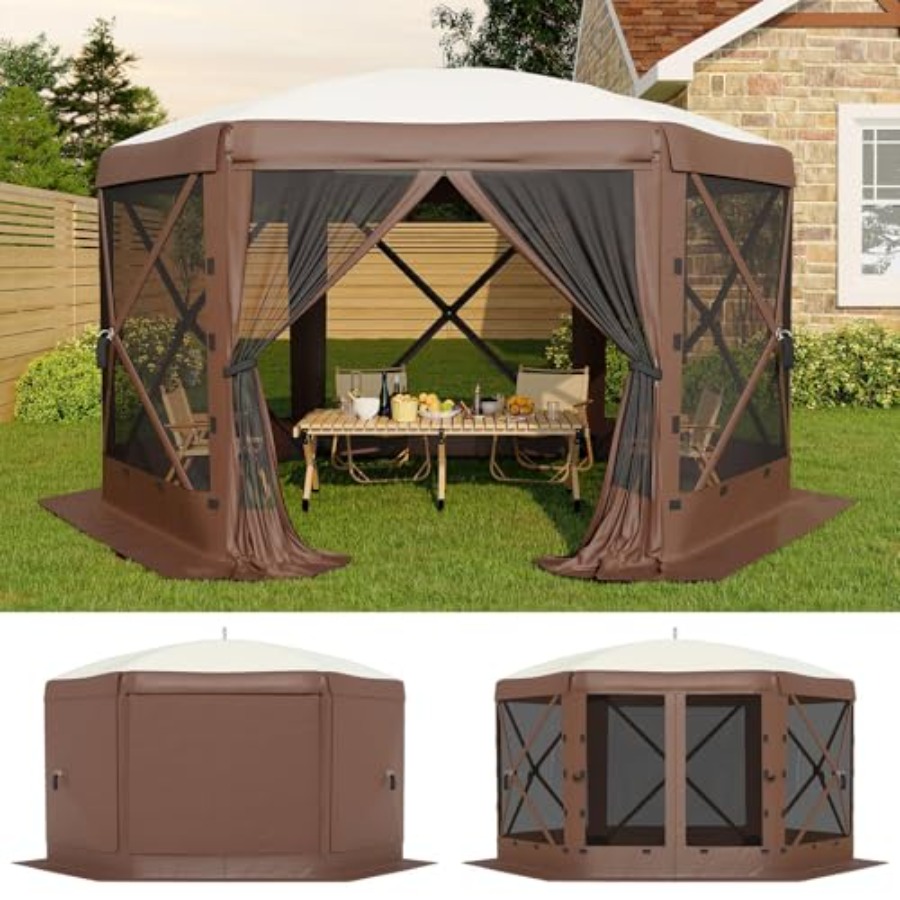 Outdoor Camping Canopy - Outdoor shelter for camping, backyard parties,