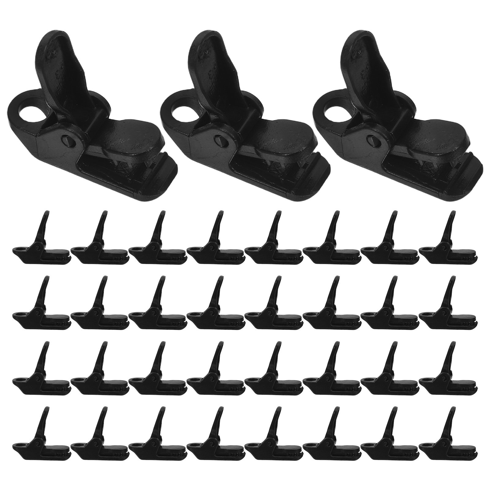 Outdoor Camping Canopy - 40Pcs Tent Edge Clamp Heavy Duty