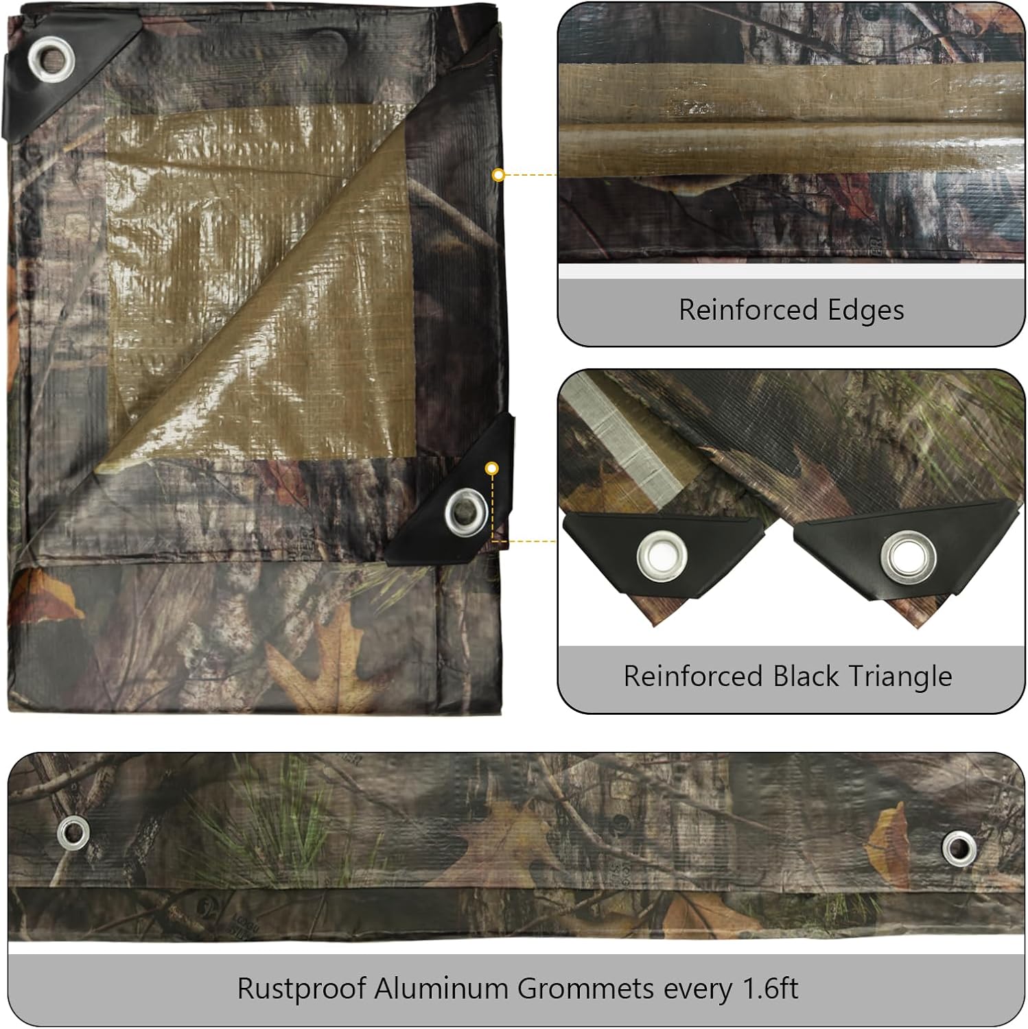 Heavy Duty 9 Mil Tarp Cover Wa - Outdoor Camping Canopy recensione e prezzo