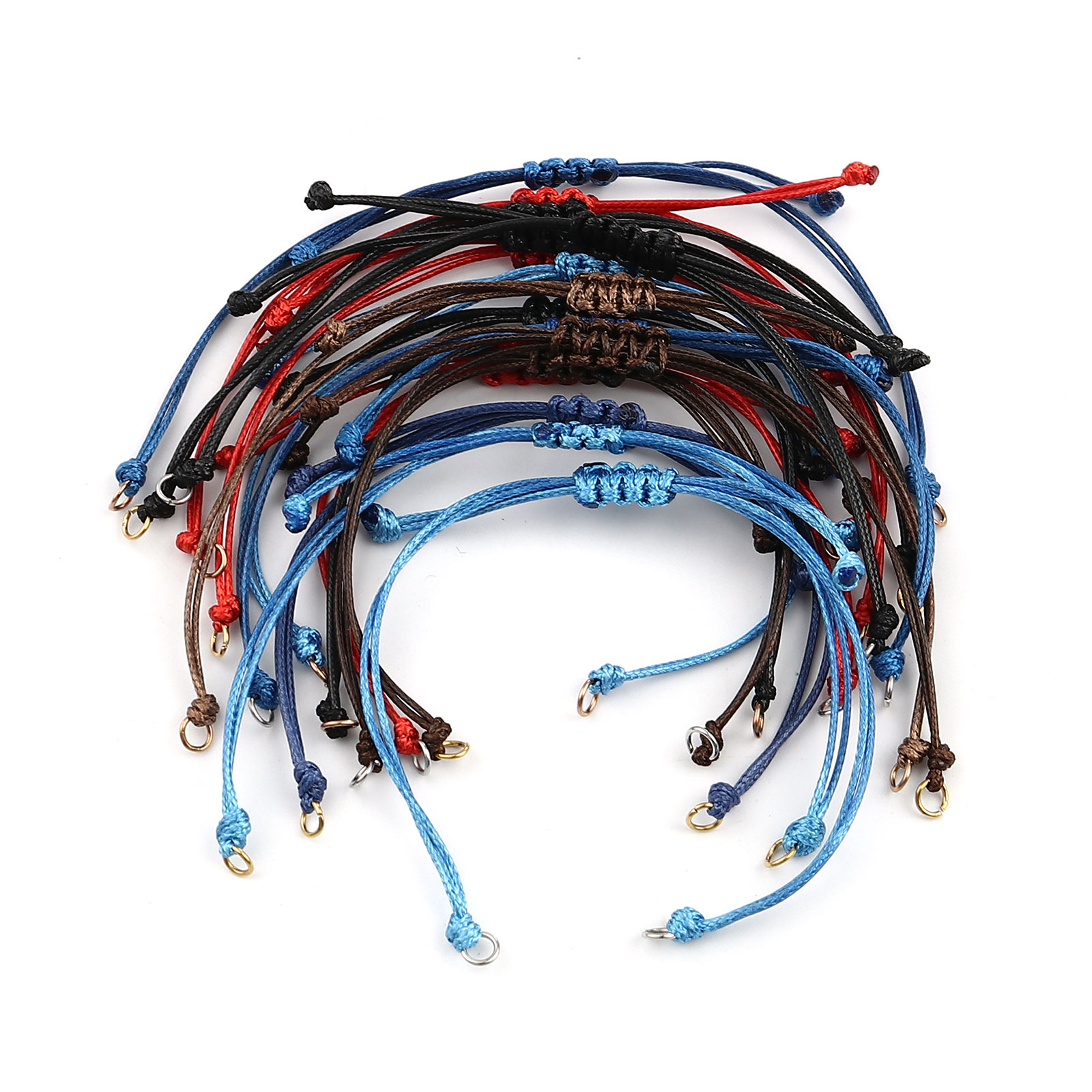 5pcs Multicolor Polyester Brai - Paracord Bracelet recensione e prezzo