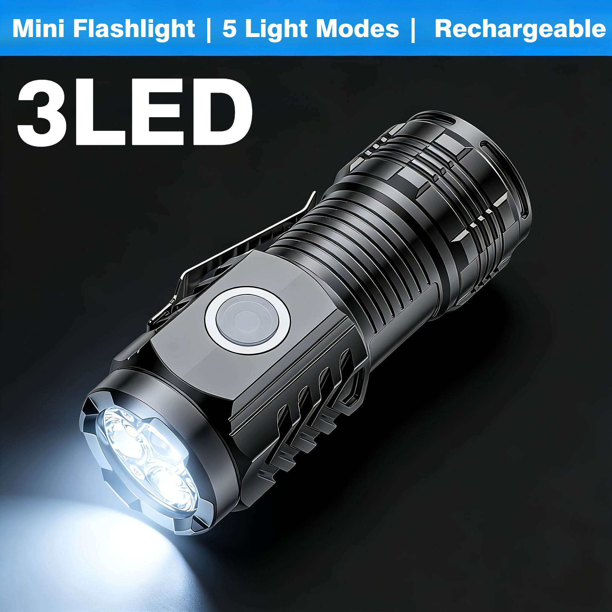 Portable Mini 3 LED Handheld F - Outdoor Camping Light Portable recensione e prezzo