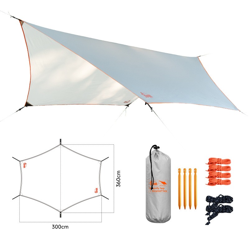 Outdoor camping sunshade canop - Outdoor Camping Canopy recensione e prezzo