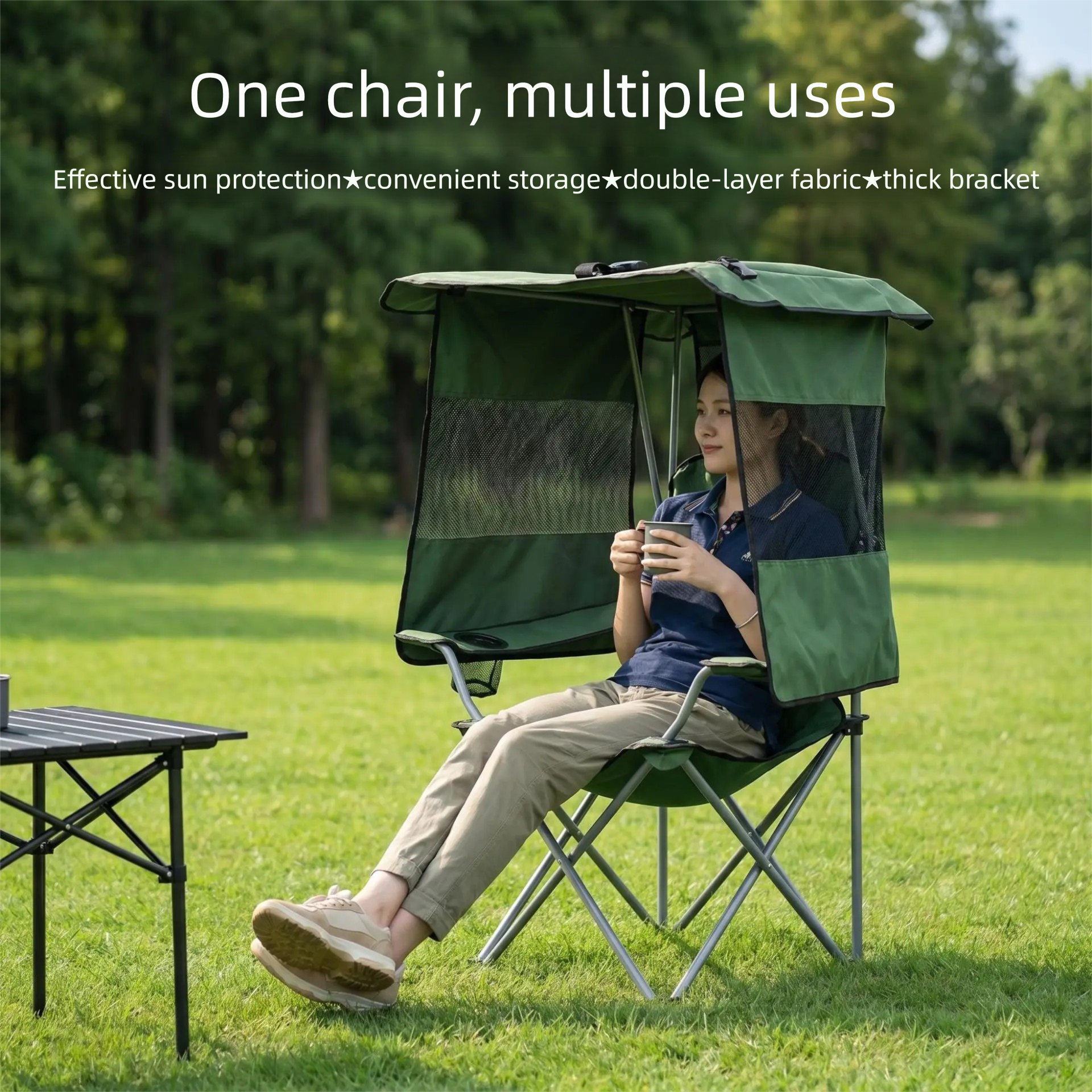 Outdoor folding chair, fishing - Outdoor Camping Canopy recensione e prezzo