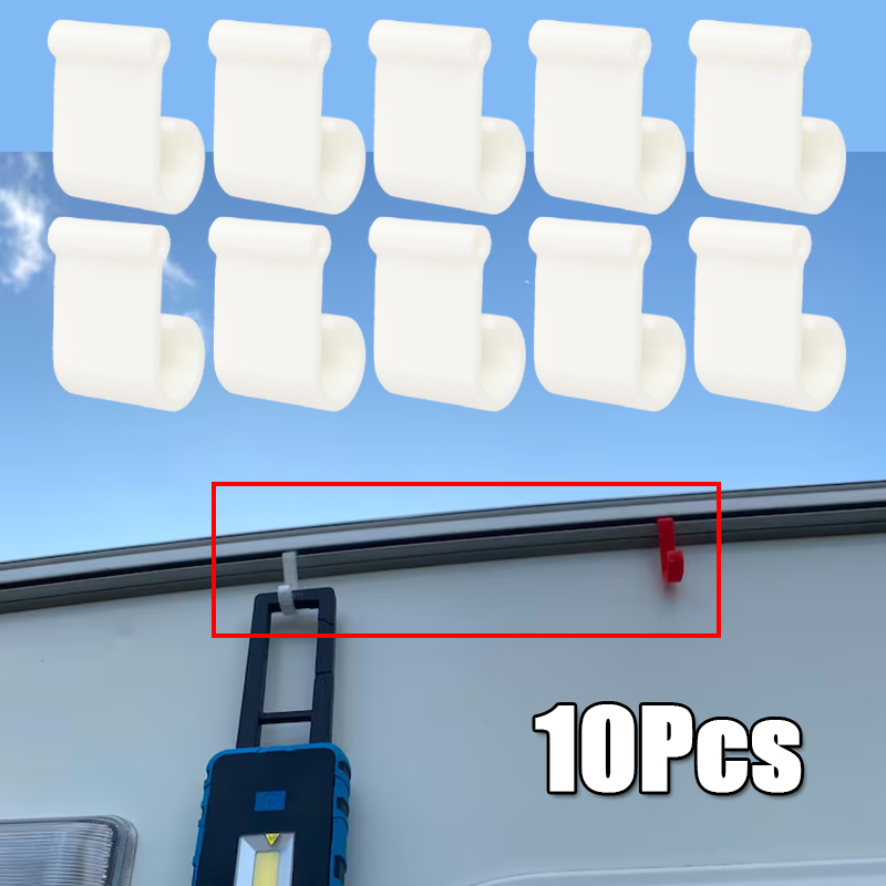 10Pcs Camping Awning Hook Clip - Outdoor Camping Awning recensione e prezzo