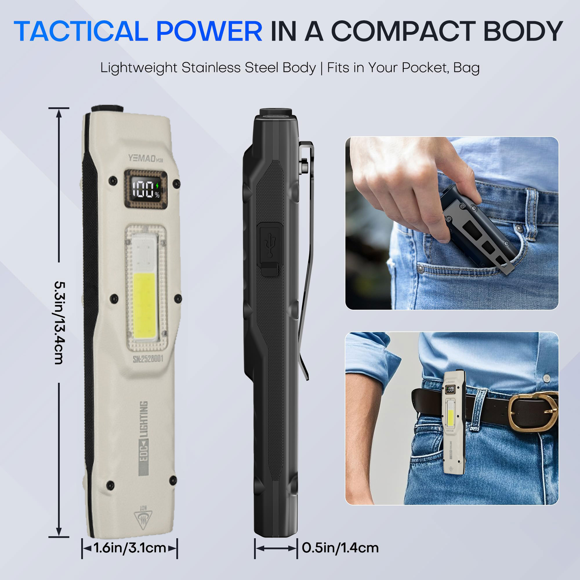 Portable 880LM YEMAO M28 Ultra - Outdoor Camping Light Portable recensione e prezzo