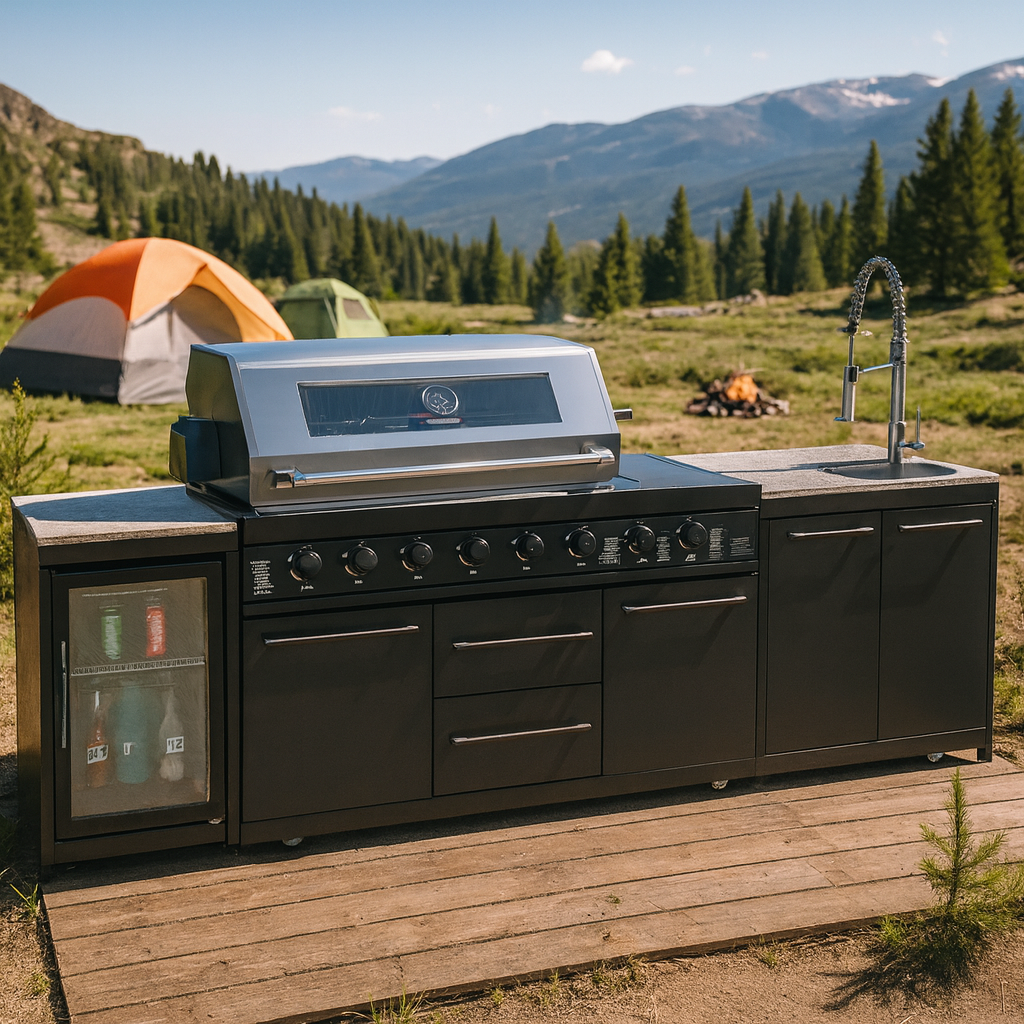 New Arrivals Customizable 304  - Outdoor Camping Kitchen With Sink recensione e prezzo