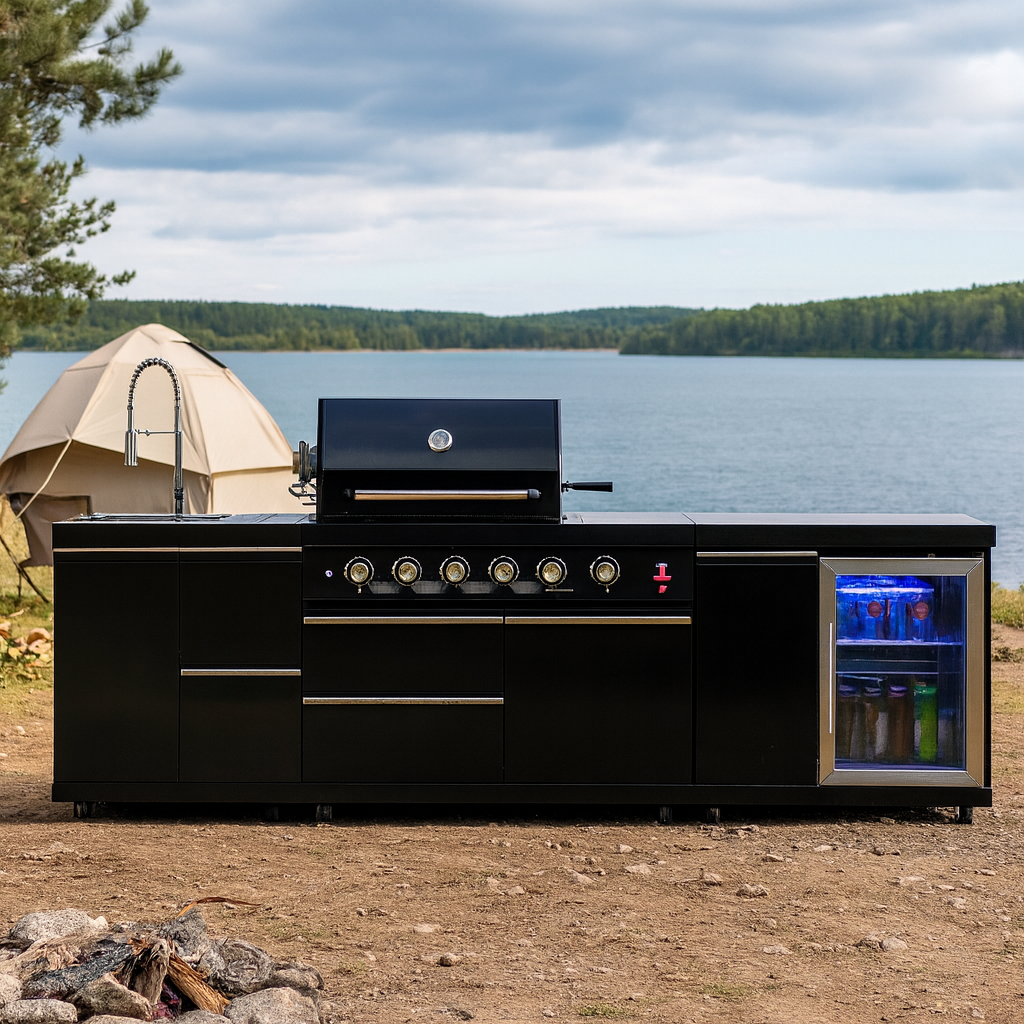 New Arrivals Customizable 304  - Outdoor Camping Kitchen With Sink recensione e prezzo