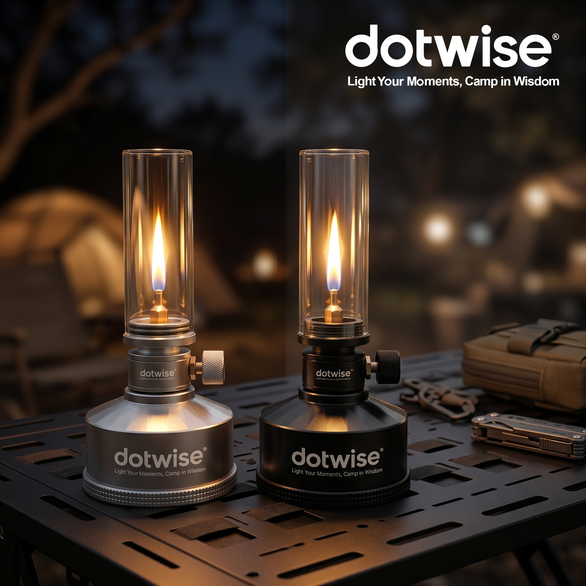 DOTWISE Outdoor Gas Light Set  - Outdoor Camping Glamping Share recensione e prezzo