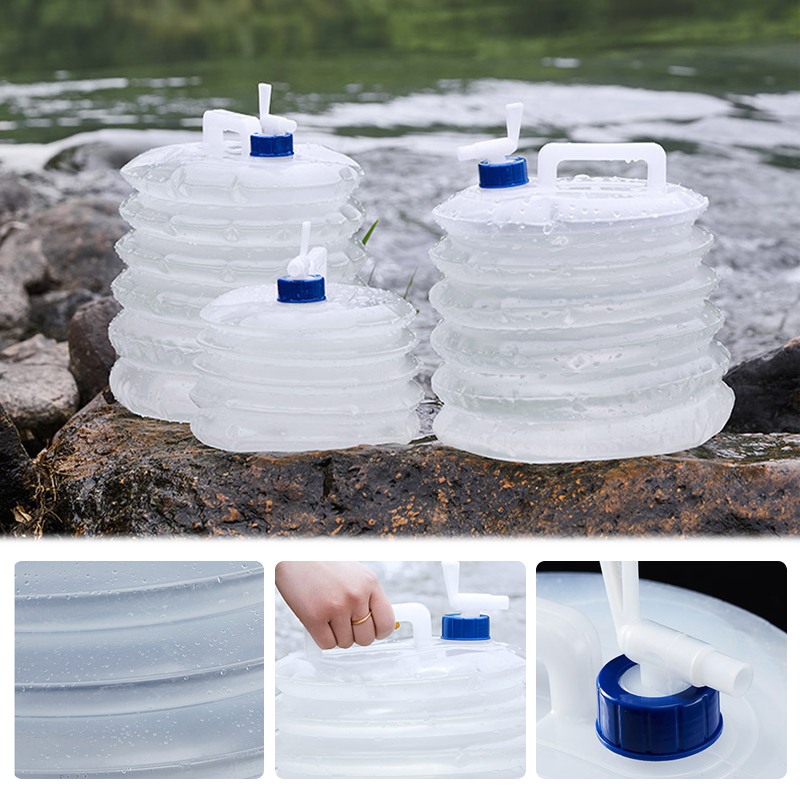 SEAMETAL 5L-15L Car Collapsibl - Outdoor Camping Water Tank recensione e prezzo