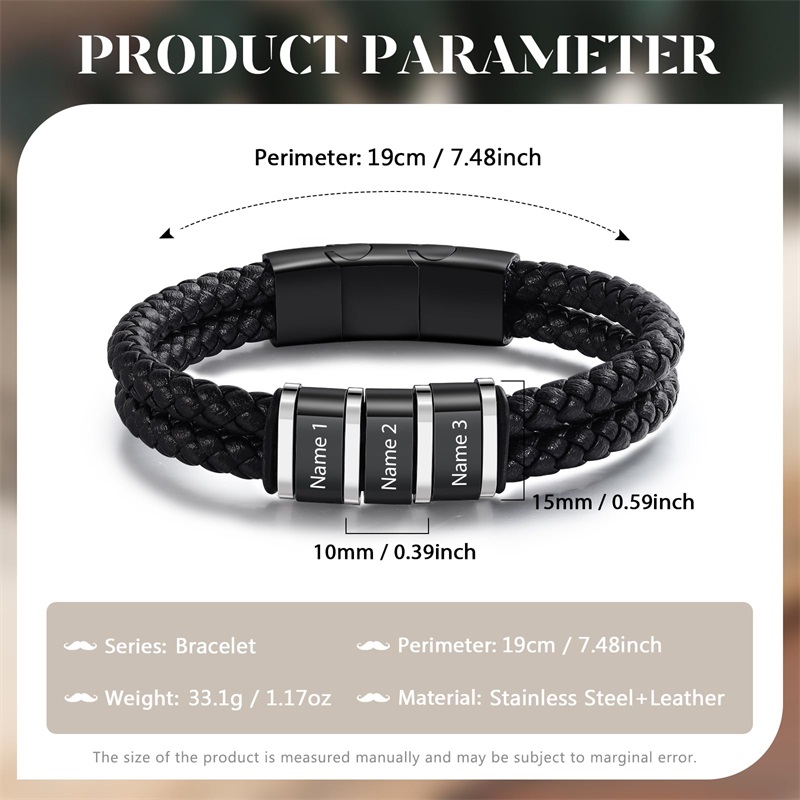 Personalized Bracelets for Men - Paracord Bracelet recensione e prezzo