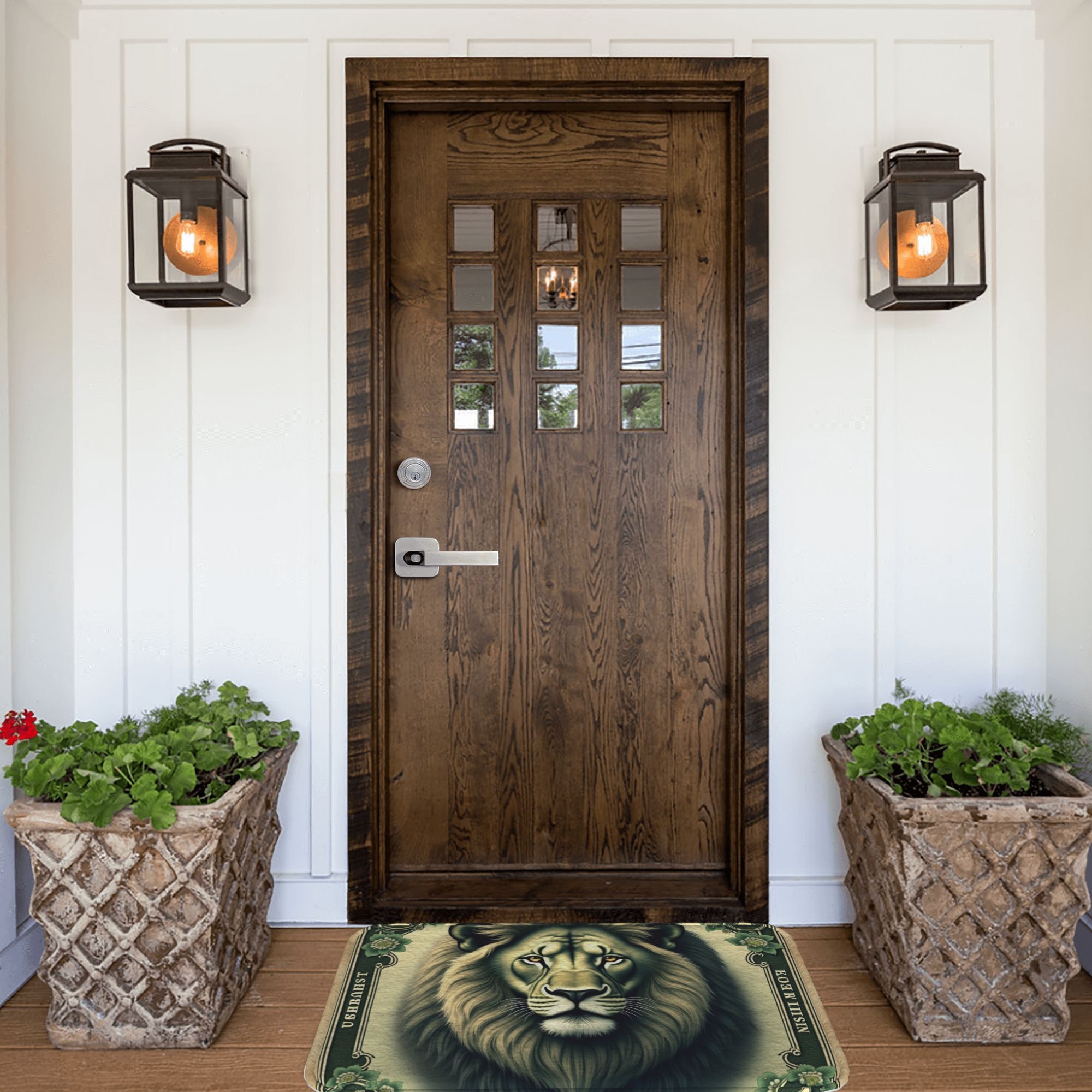 1PC Tiger Pattern Kitchen Rug  - Outdoor Camping Kitchen With Sink recensione e prezzo