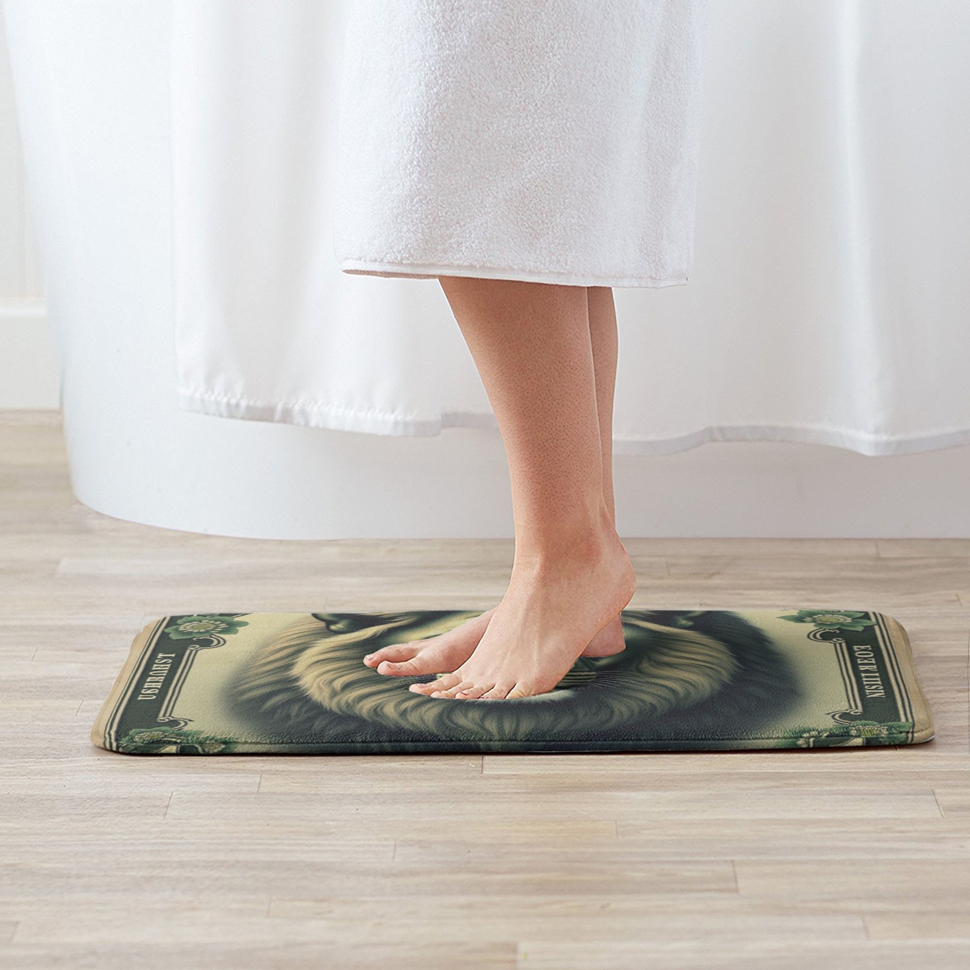1PC Tiger Pattern Kitchen Rug  - Outdoor Camping Kitchen With Sink recensione e prezzo