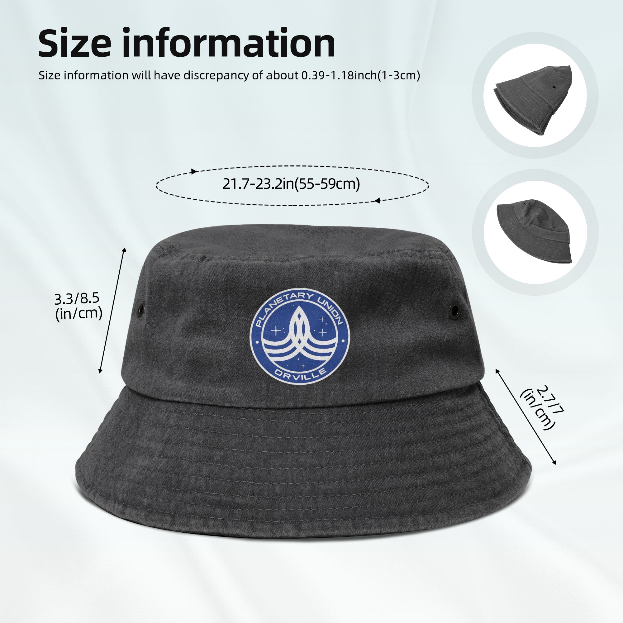 Unisex Distressed Denim Bucket - Outdoor Camping Ideas recensione e prezzo