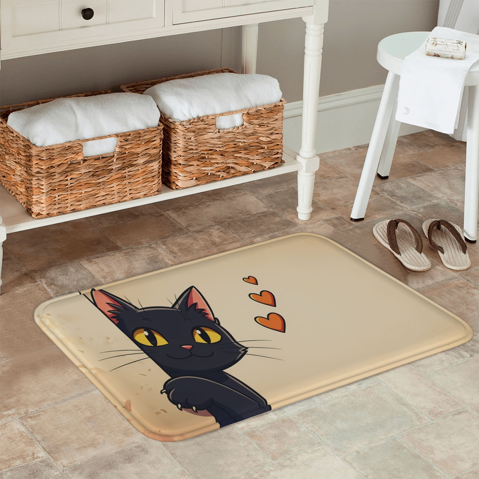1PC Cat With Hearts Pattern Ki - Outdoor Camping Kitchen With Sink recensione e prezzo