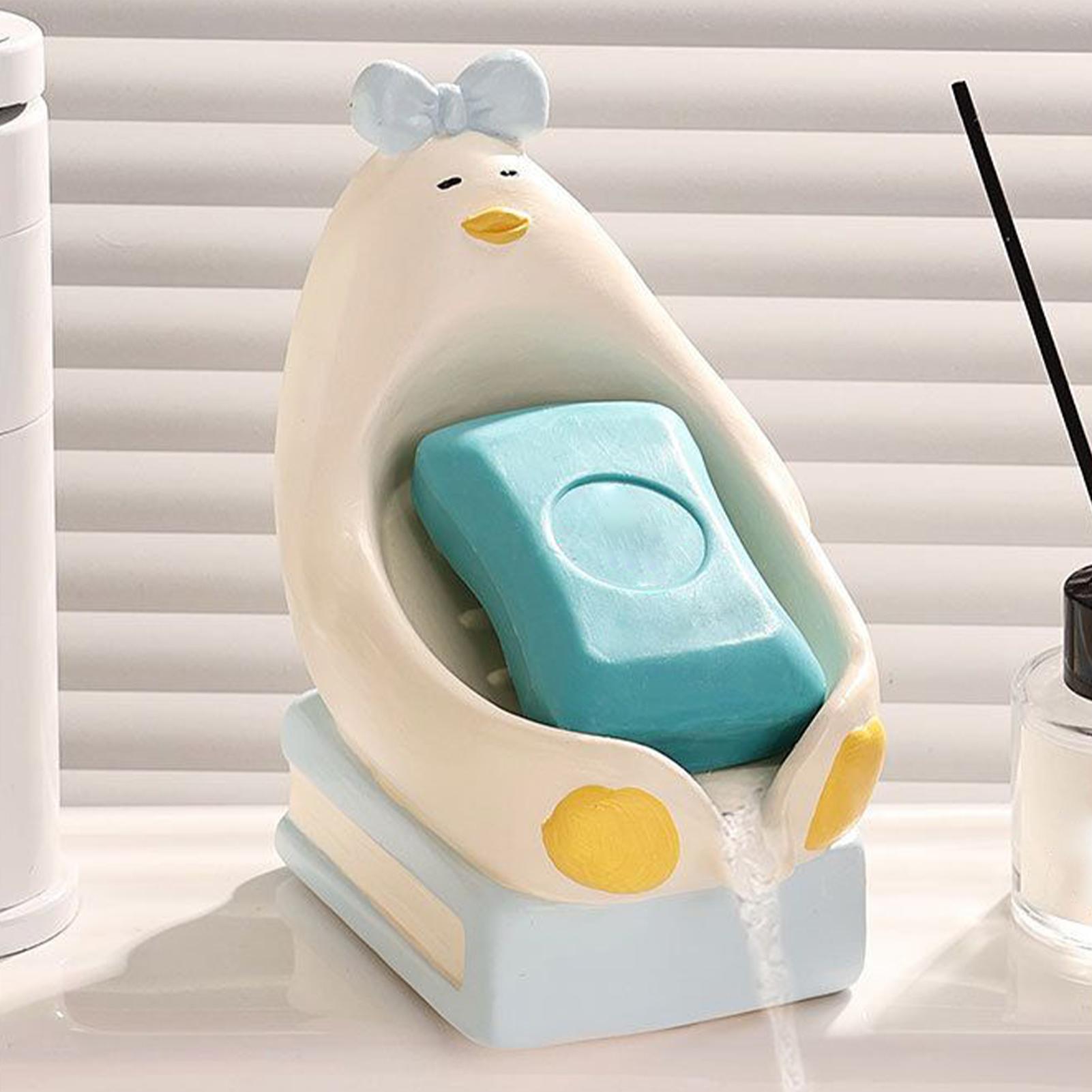 Soap Dish Ceramic Sitting Duck - Outdoor Camping Kitchen With Sink recensione e prezzo