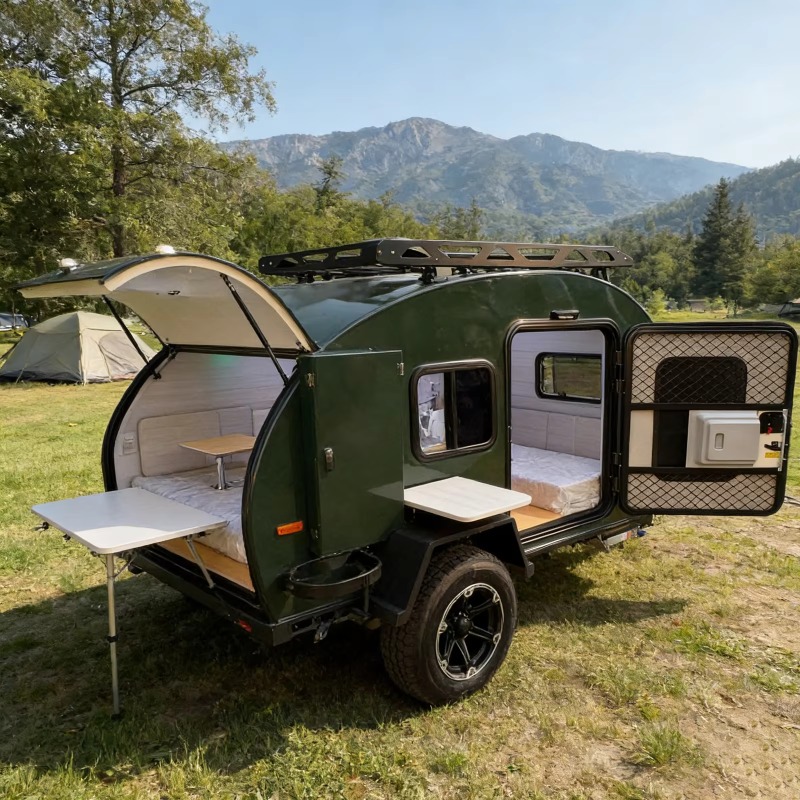 Custom Outdoor Camping Trailer - Outdoor Camping Beds For Sale recensione e prezzo