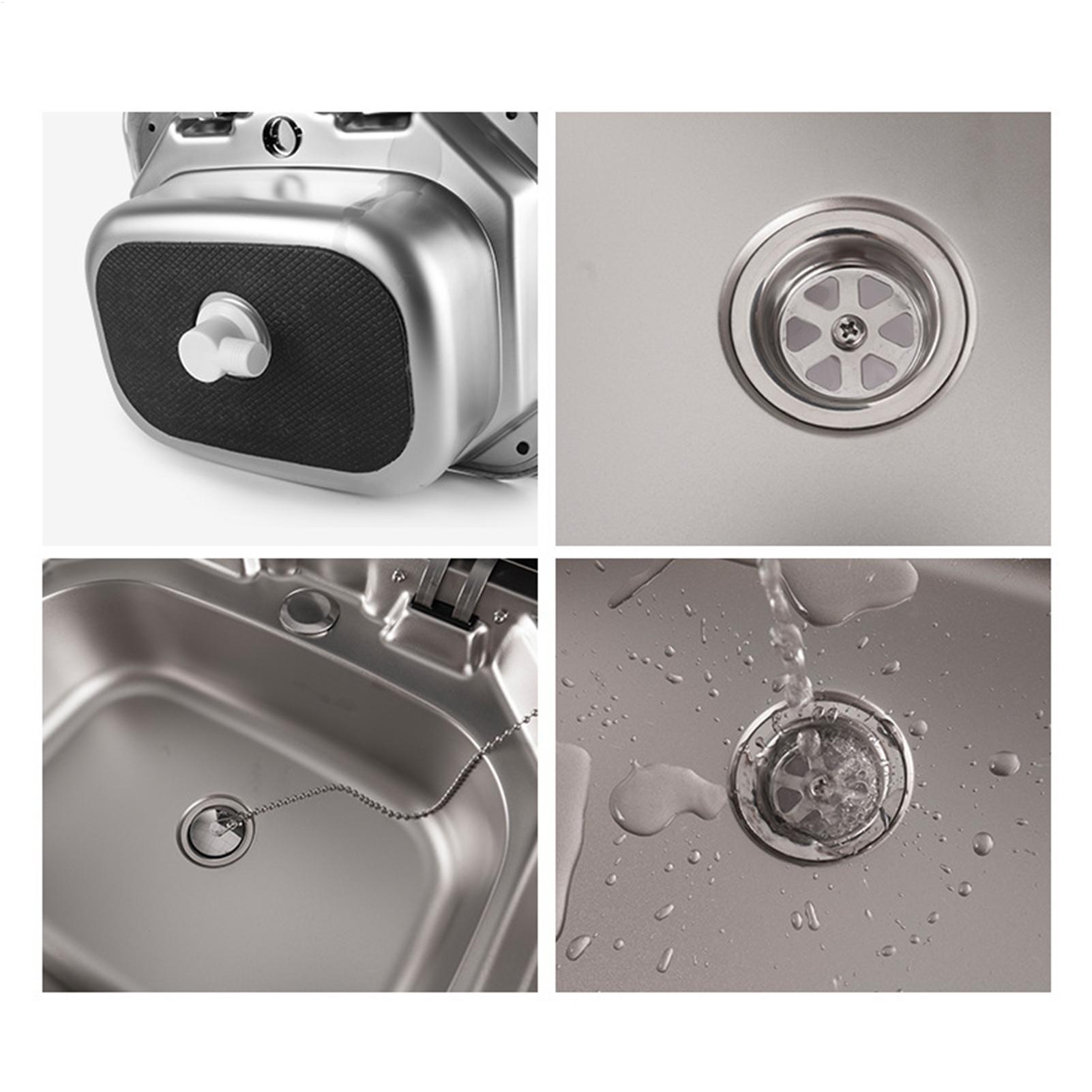 Drain Strainer Stainless Steel - Outdoor Camping Kitchen With Sink recensione e prezzo