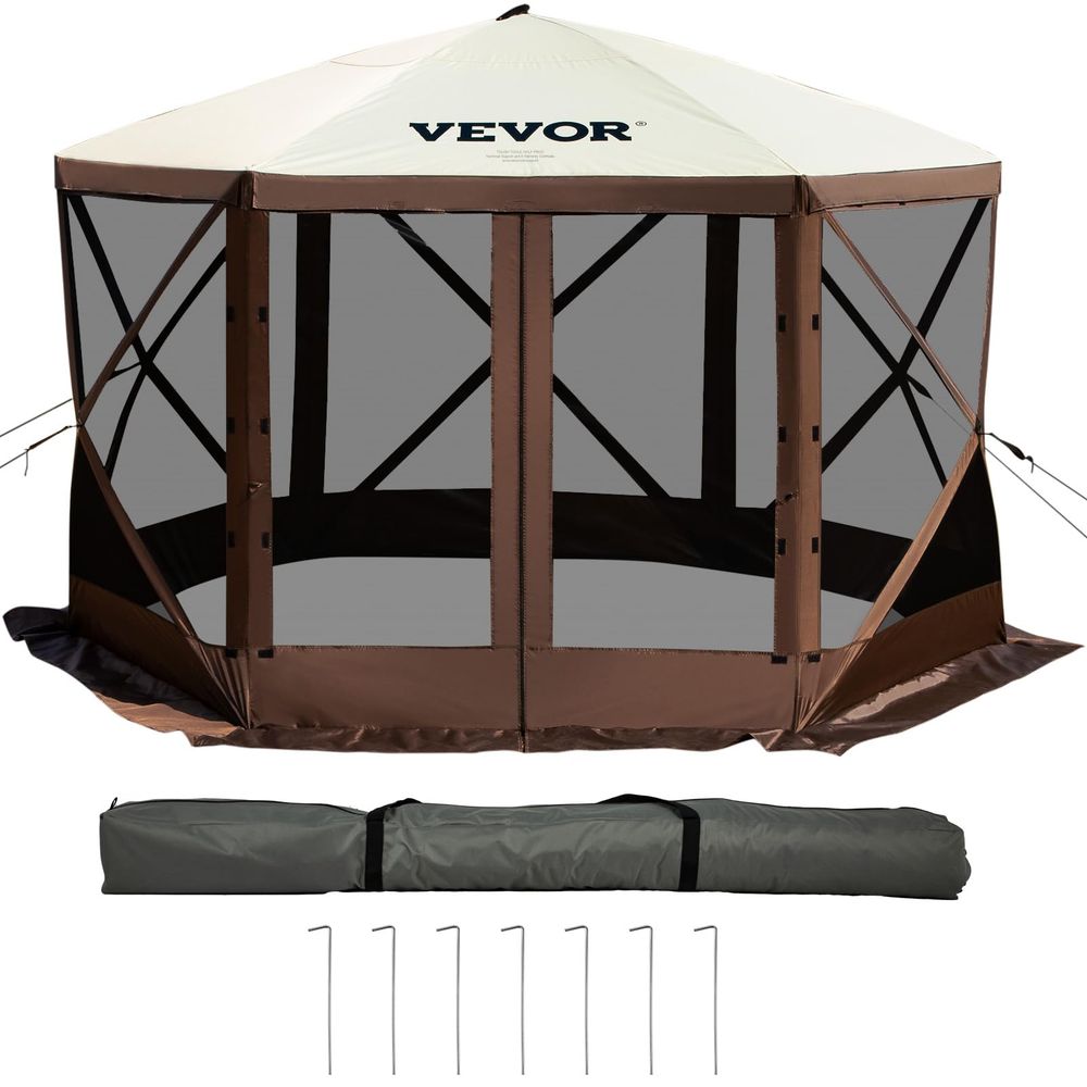 12 12ft 6 Sided Popup Canopy S - Outdoor Camping Canopy recensione e prezzo