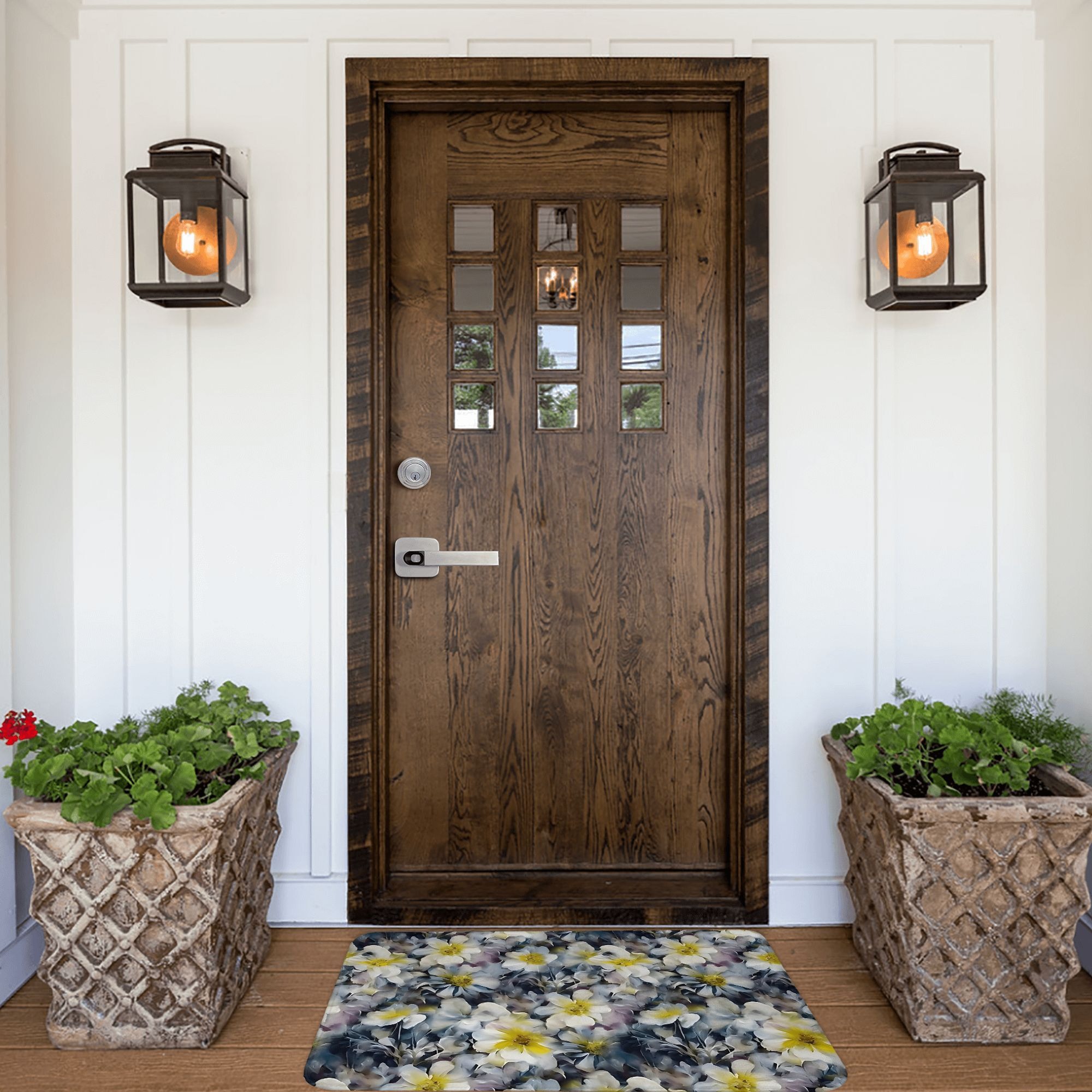 1PC Flower Pattern Kitchen Rug - Outdoor Camping Kitchen With Sink recensione e prezzo