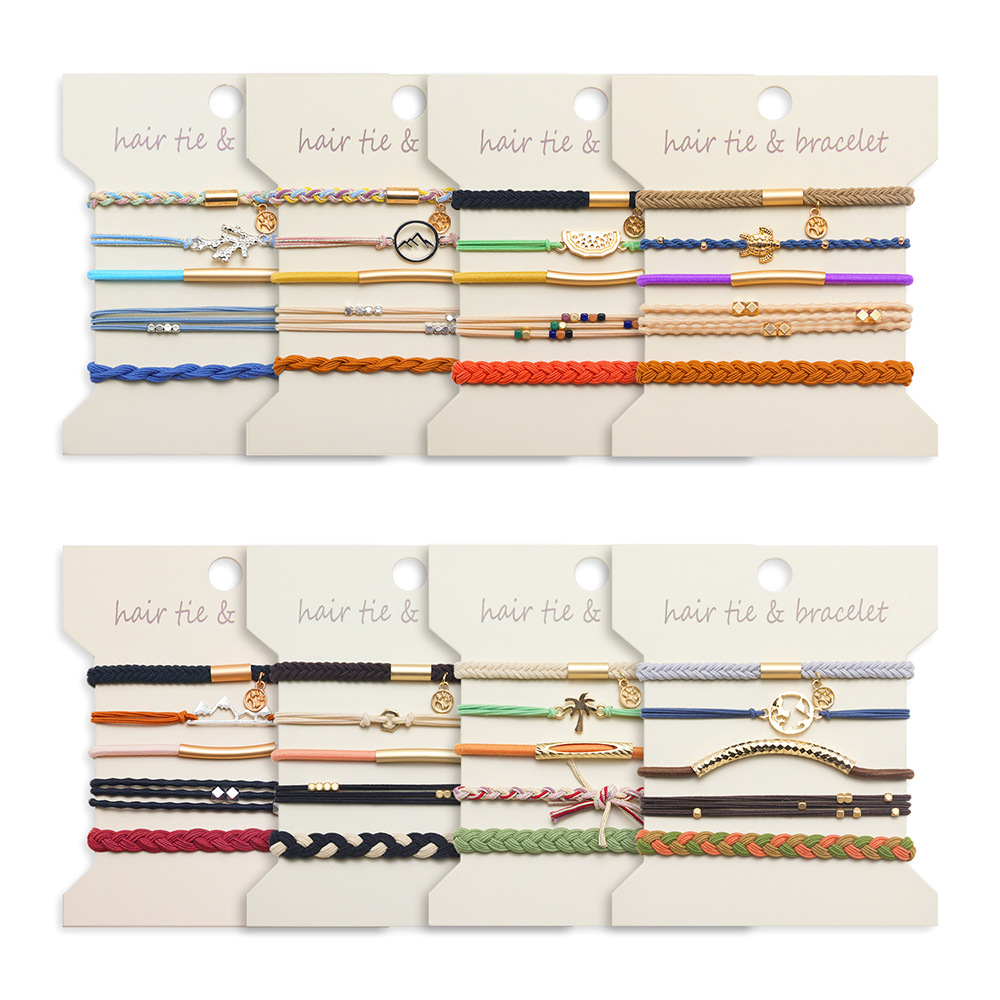 5pcsMetallic Bohemian style wo - Paracord Bracelet recensione e prezzo