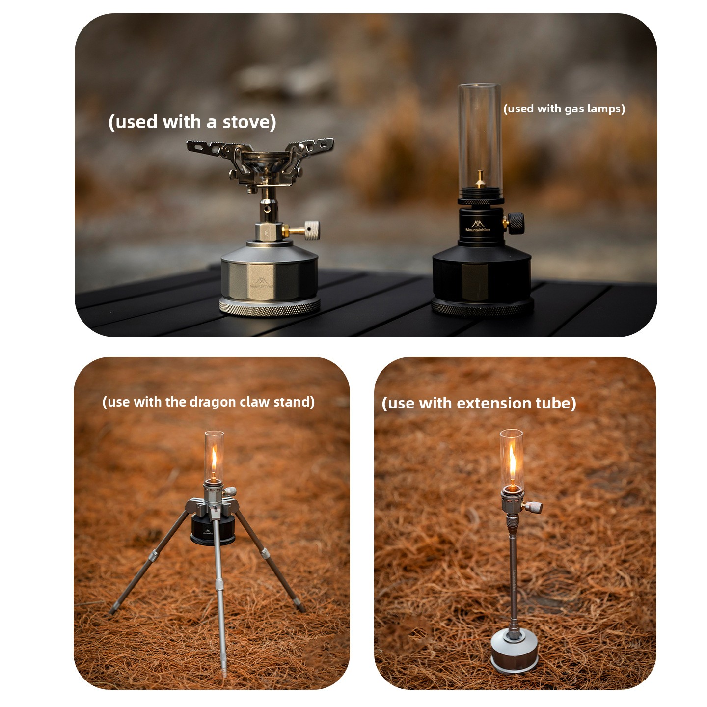 MOUNTAINHIKER New 3PCS Set 12  - Outdoor Camping Glamping Share recensione e prezzo