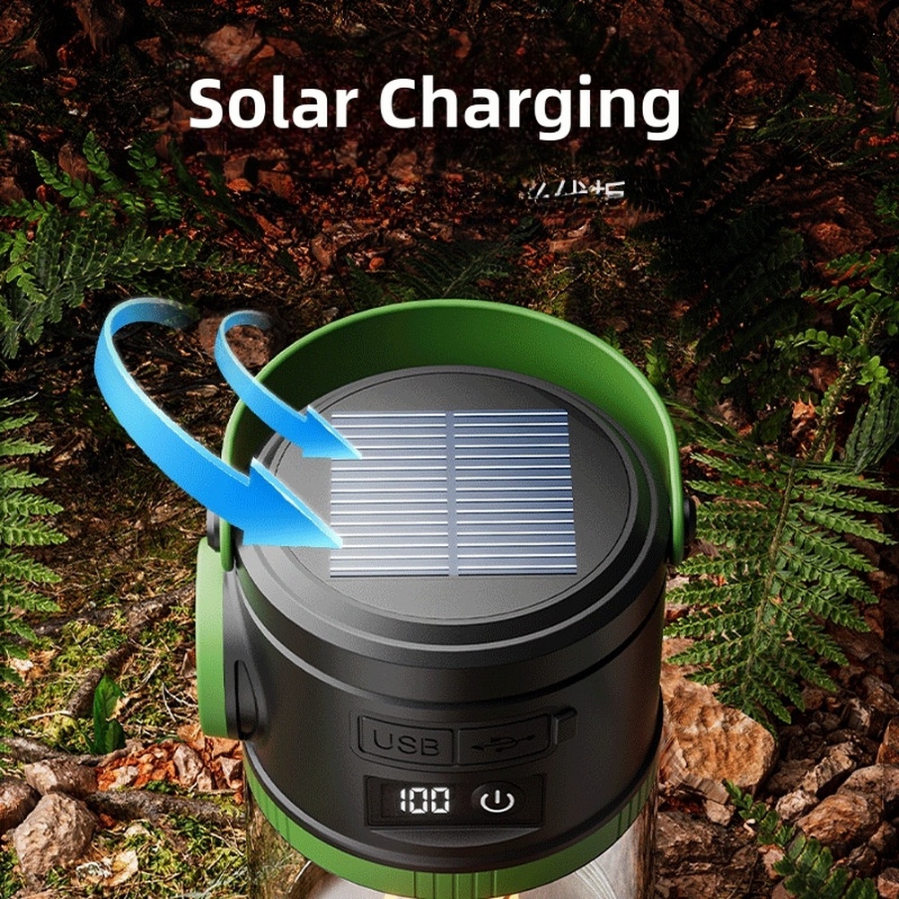 Solar Powered Camping Lantern  - Outdoor Camping Light Portable recensione e prezzo