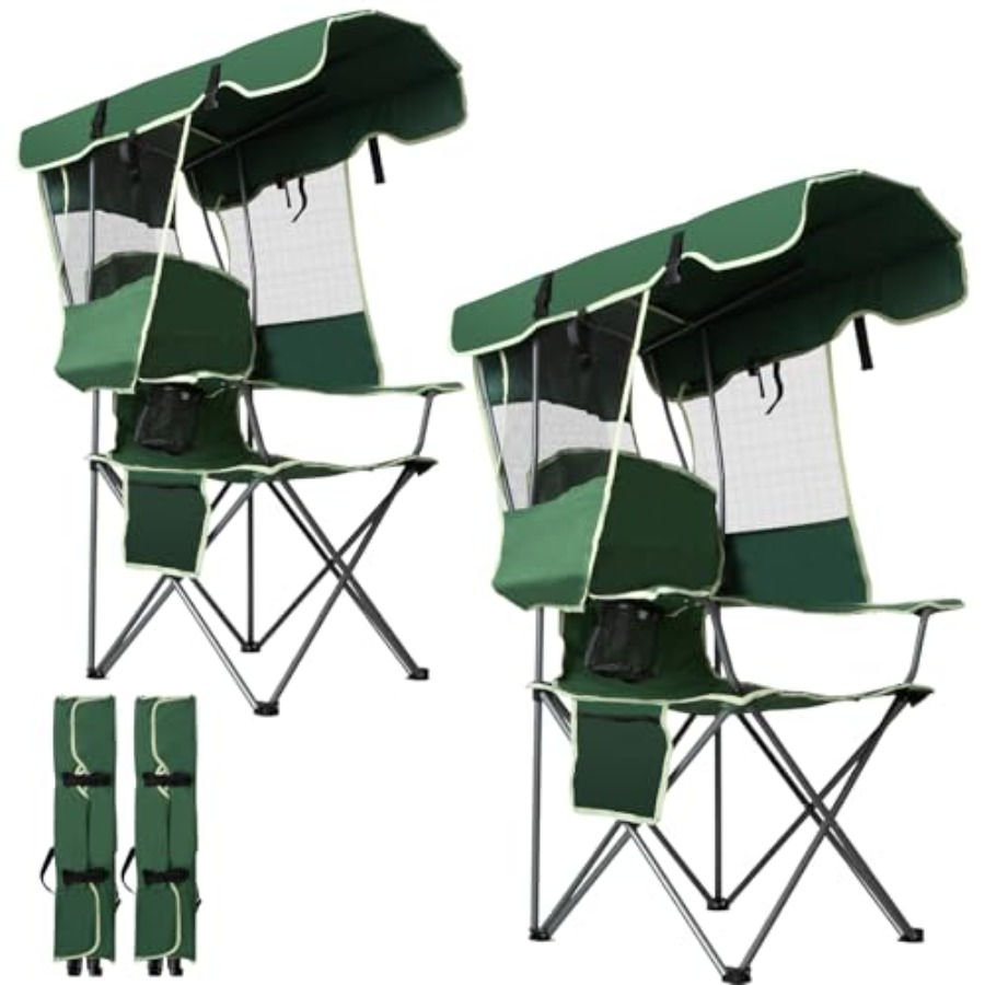 Folding Canopy Camping Chairs  - Outdoor Camping Canopy recensione e prezzo