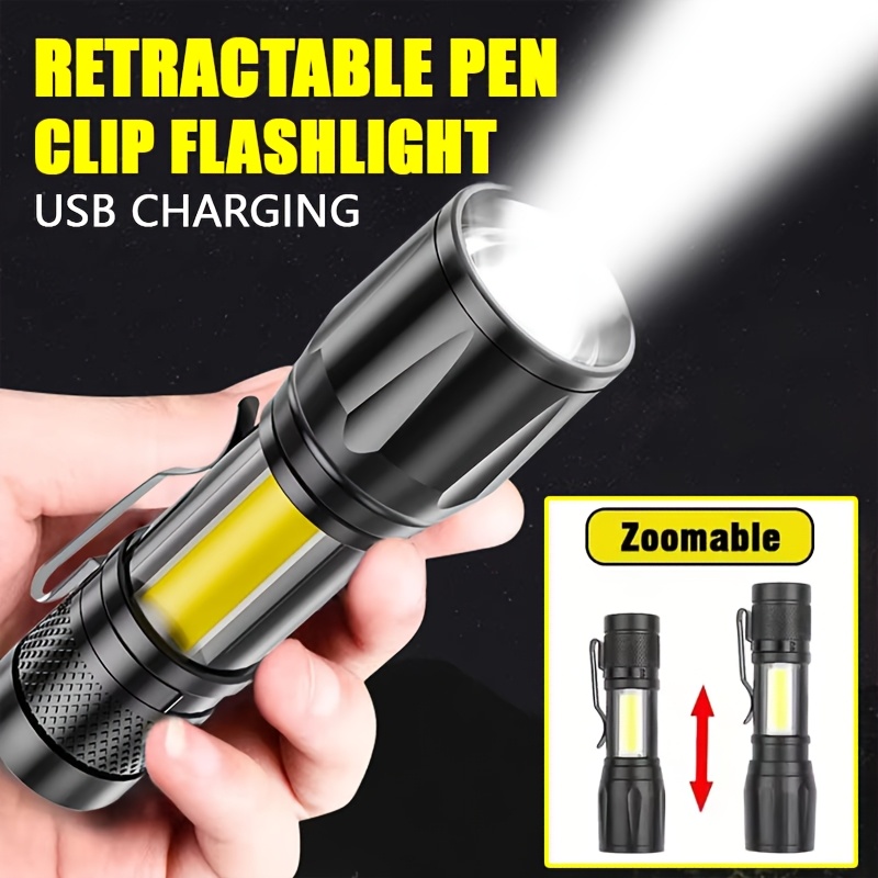 Mini LED Flashlight COB Floodl - Outdoor Camping Light Portable recensione e prezzo