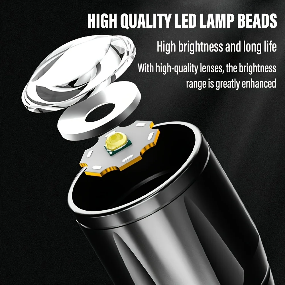 Mini LED Flashlight COB Floodl - Outdoor Camping Light Portable recensione e prezzo