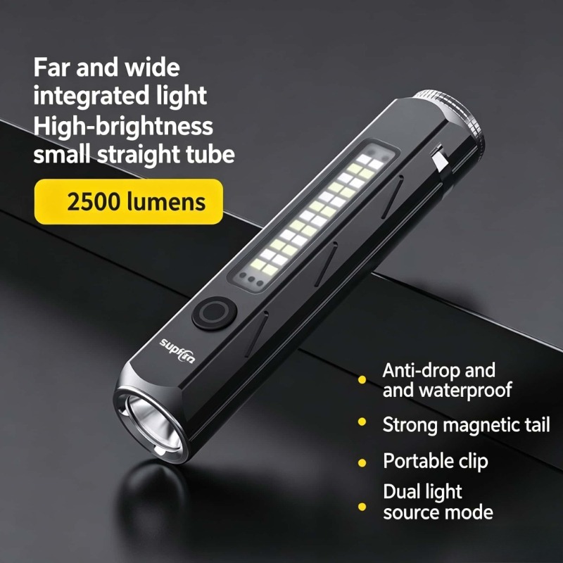 LED Strong Light Flashlight Ty - Outdoor Camping Light Portable recensione e prezzo
