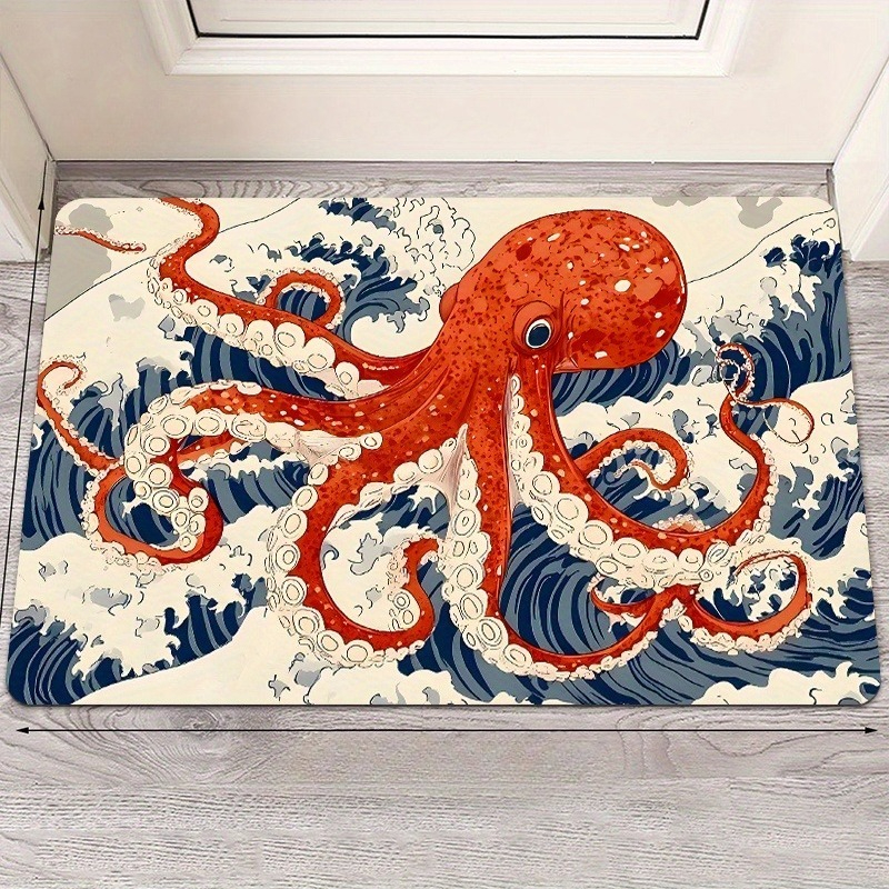 1PC Octopus Pattern Kitchen Ru - Outdoor Camping Kitchen With Sink recensione e prezzo