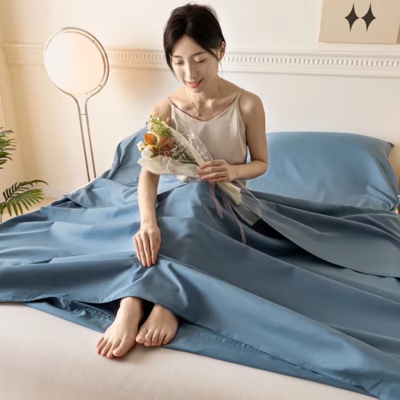 Sleeping Bag Light Liner Cotto - Outdoor Camping Glamping Share recensione e prezzo
