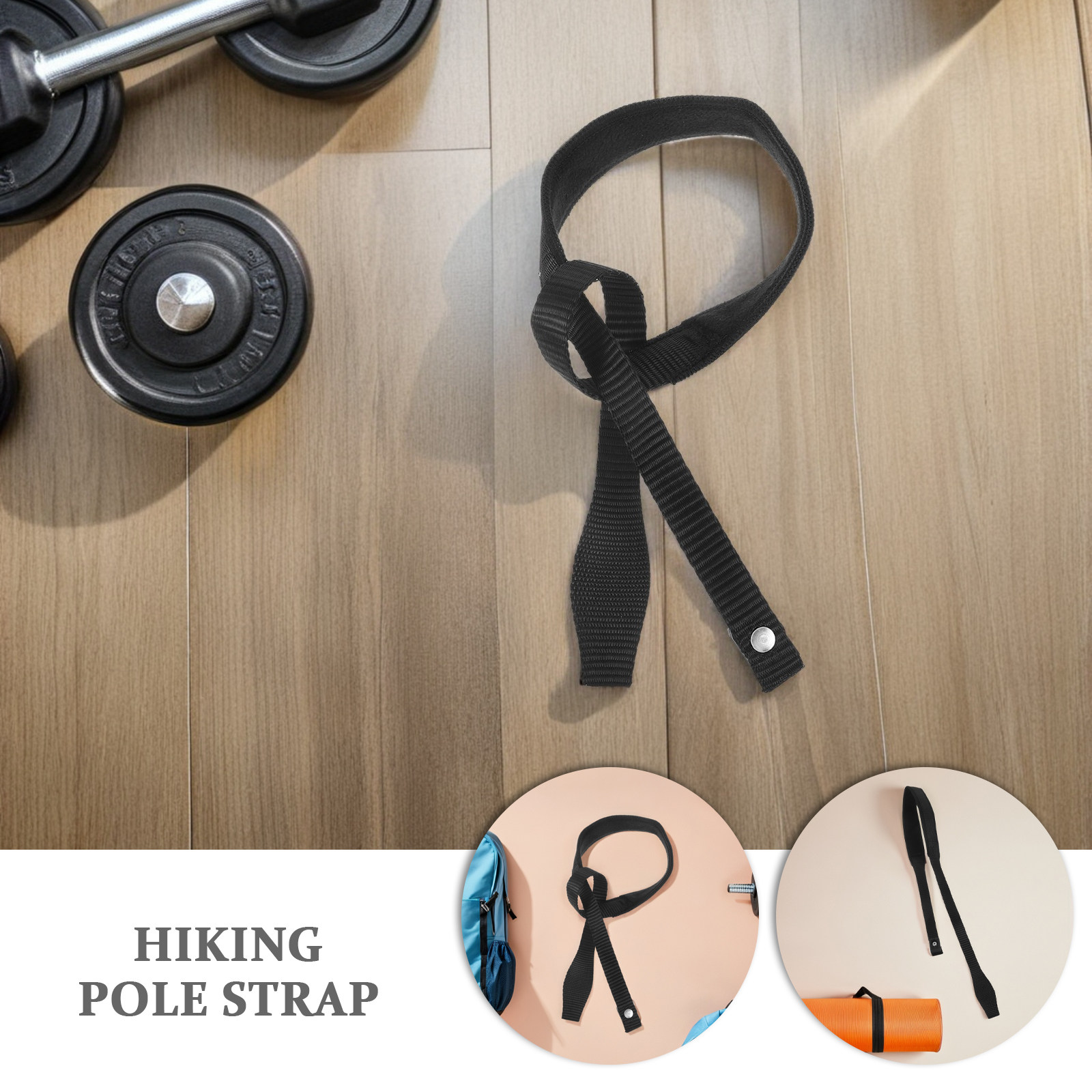 4Pair Ski Pole Wrist Strap Adj - Trekking Poles recensione e prezzo