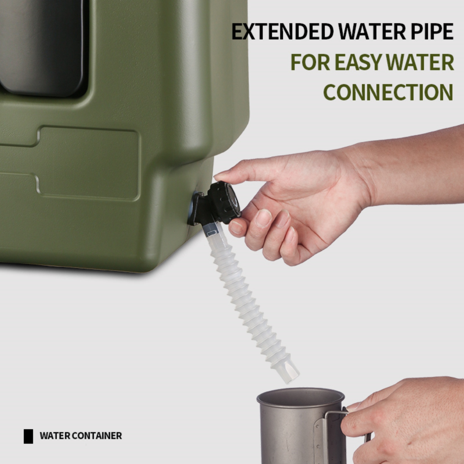 15/20L Portable Camping Water  - Outdoor Camping Water Tank recensione e prezzo