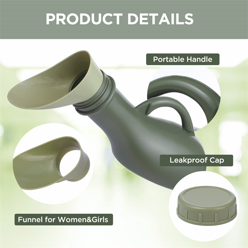 Portable Urinal 1000ml Spill P - Outdoor Camping Water Tank recensione e prezzo