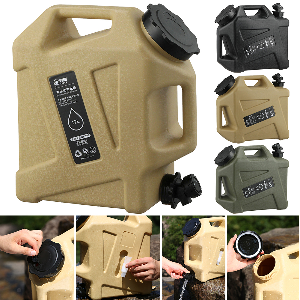 12L Camping Water Container Po - Outdoor Camping Water Tank recensione e prezzo