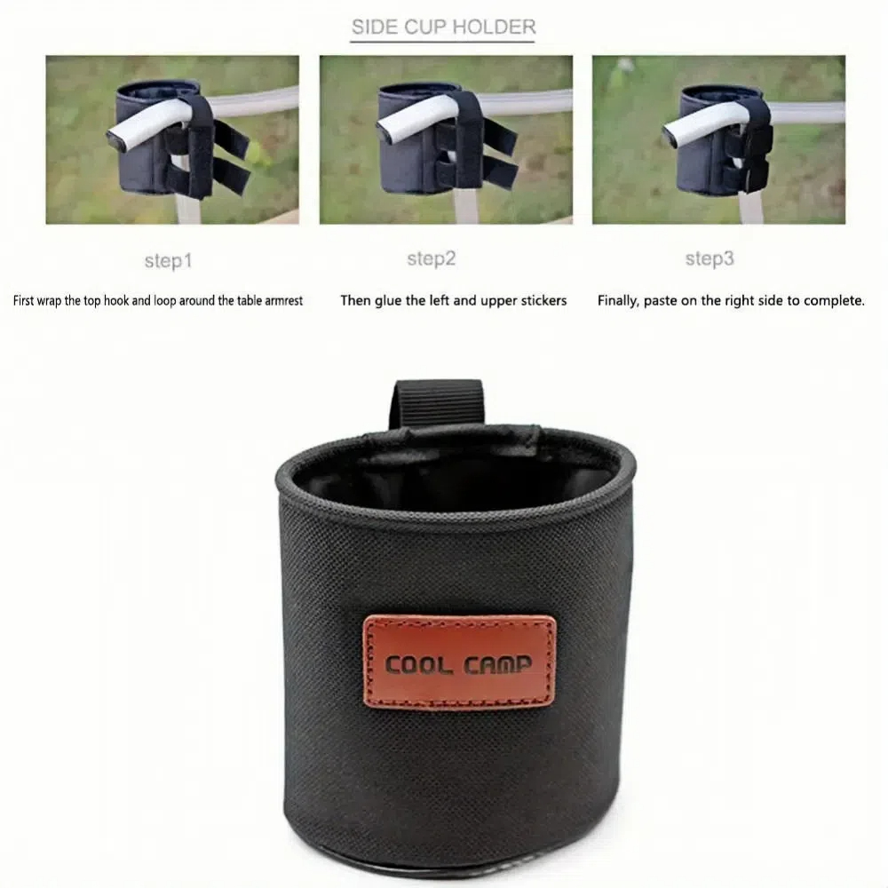 New 1PC Camping Chair Cup Hold - Outdoor Camping Water Tank recensione e prezzo