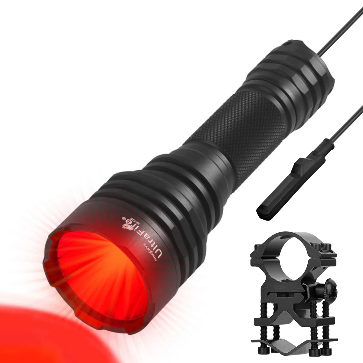 UltraFire R-C8 Red Light Hunti - Outdoor Camping Glamping Share recensione e prezzo