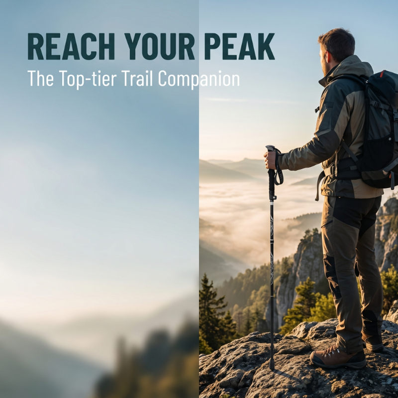 130cm Outdoor Foldable Telesco - Trekking Poles recensione e prezzo