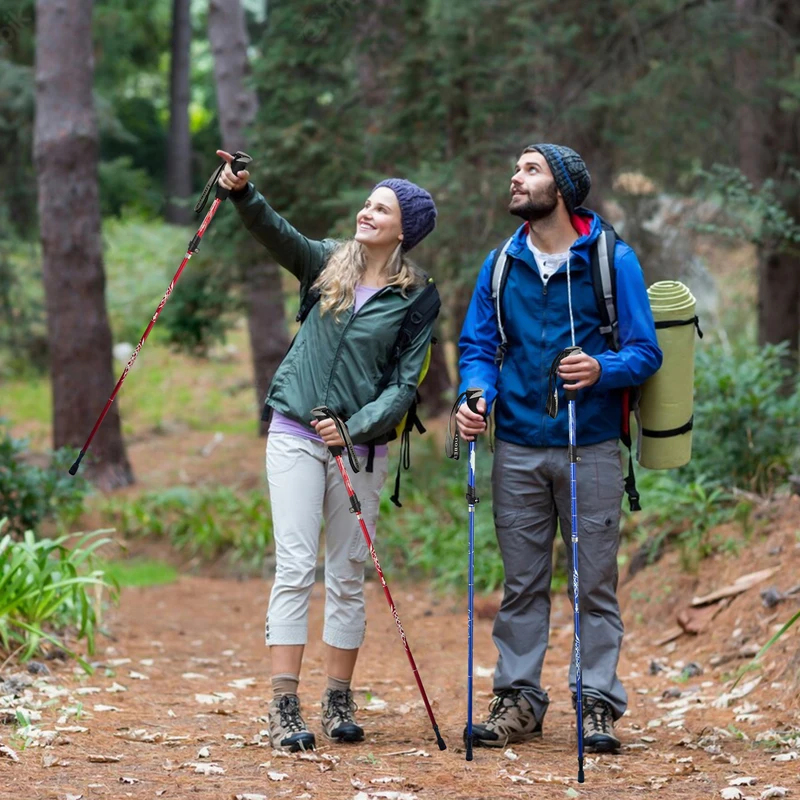 130cm Outdoor Foldable Telesco - Trekking Poles recensione e prezzo