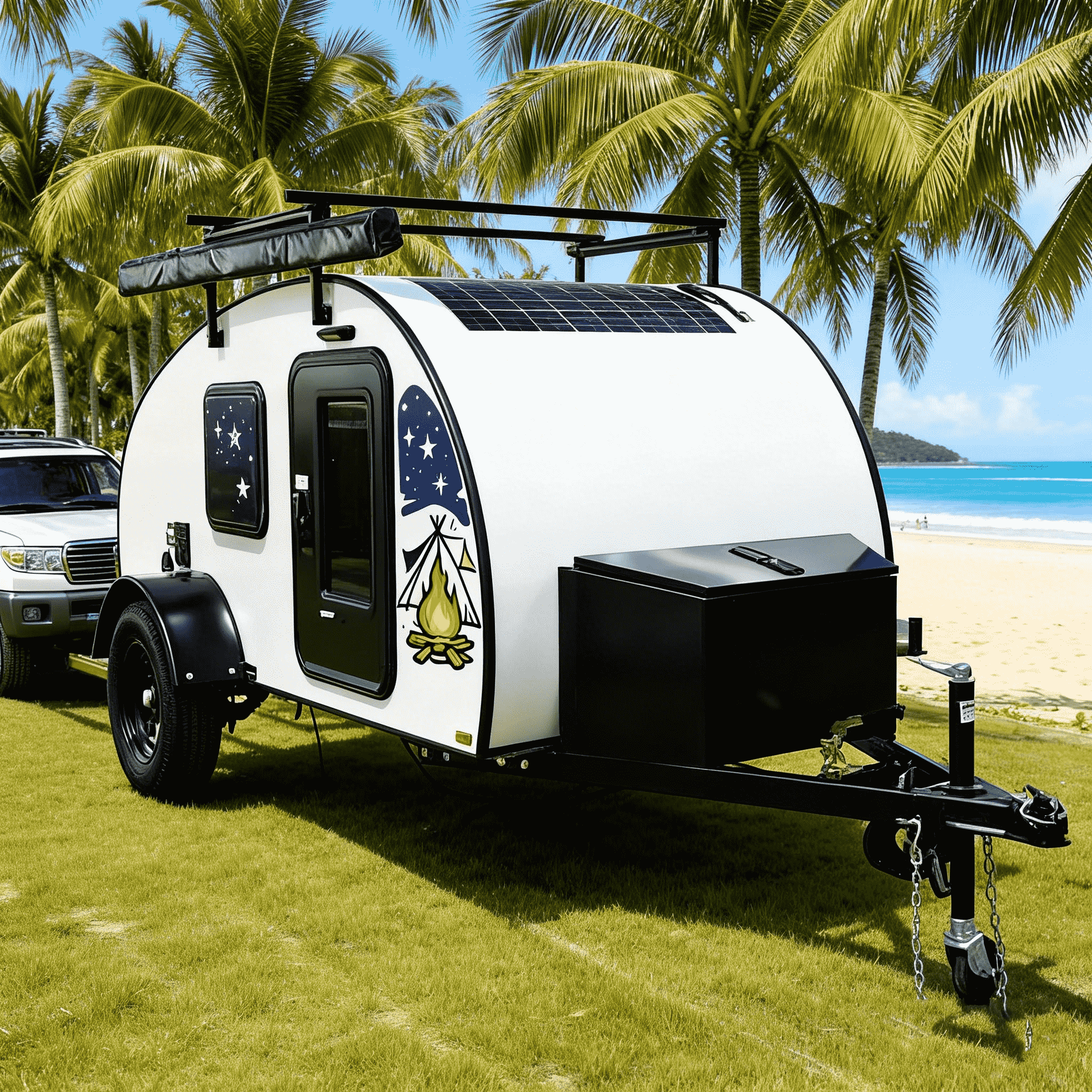 Small Teardrop Trailer for Sal - Outdoor Camping Beds For Sale recensione e prezzo