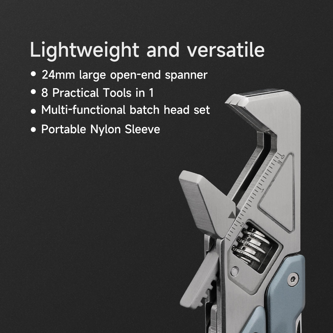 NexTool 8 In 1 Light Wrench W2 - Outdoor Camping Glamping Share recensione e prezzo