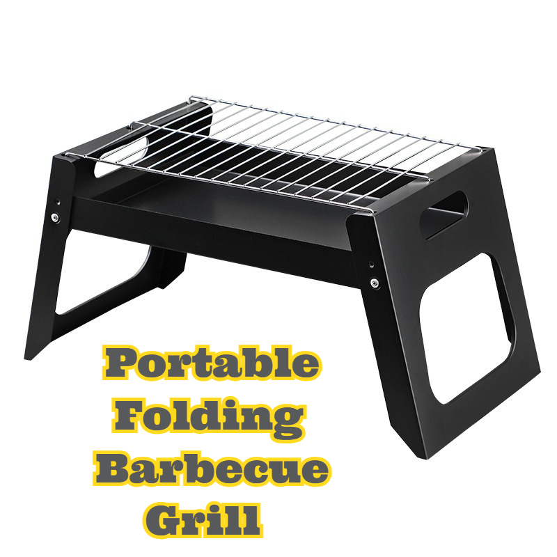 Portable Charcoal BBQ Grill Fo - Outdoor Camping Ideas recensione e prezzo
