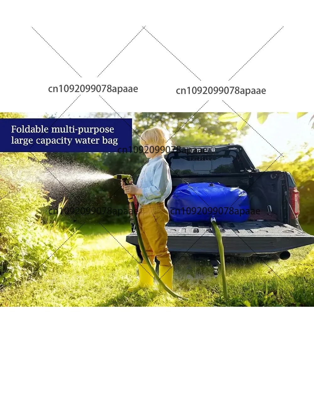 110L PVC Water Storage Bag, Po - Outdoor Camping Water Tank recensione e prezzo