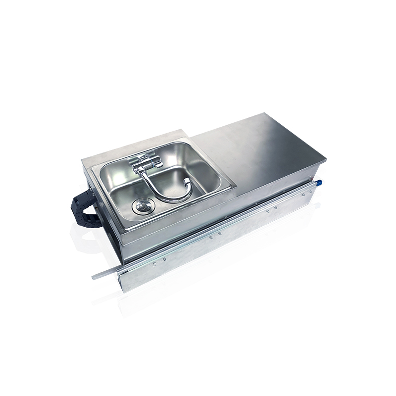 RV Pull Out Sink with Gas Stov - Outdoor Camping Kitchen With Sink recensione e prezzo